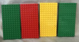 4 x LEGO Platten  12,7x 6,4 x 1cm 