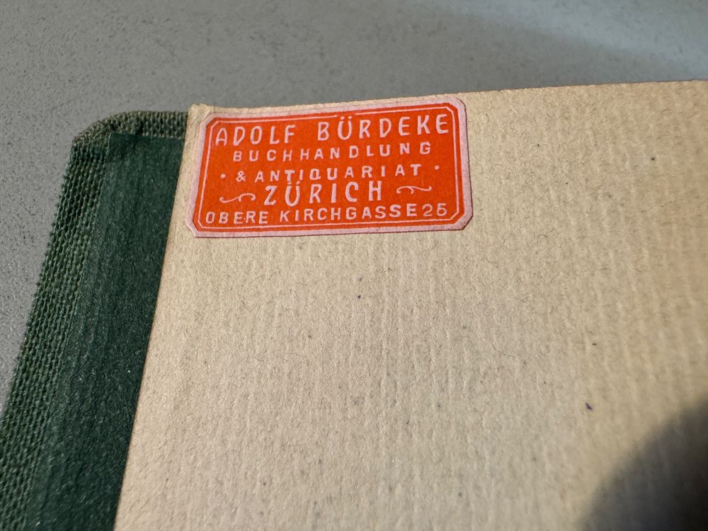 Livres: Antikes Buch "Von Wald und Welt" – D'occasion à Erstfeld par Uhu1980 2