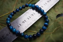 Tigerauge  Blau   Armband    Kugel     Ab 1.-(1) Räumung