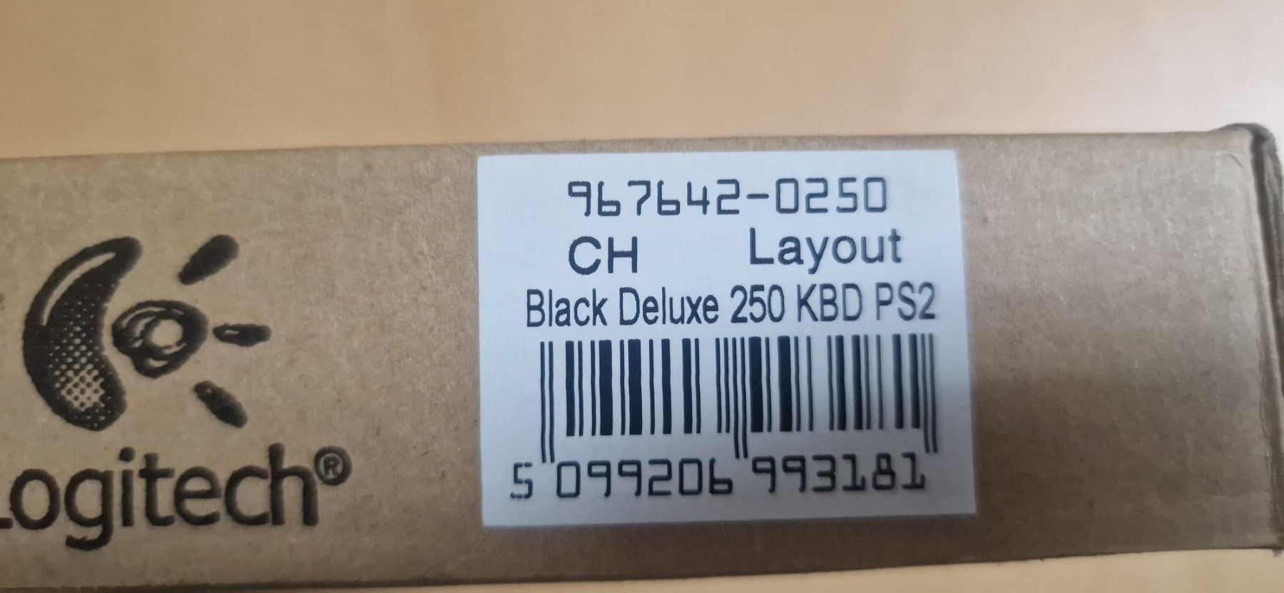 Logitech Tastaturen: Logitech Computer Keyboard PS2. (CH layout) – Neu und originalverpackt aus Volketswil von  1