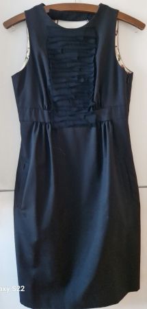 Elegantes TED BAKER Cocktailkleid Schwarz – Gr. 1 (S) – TOP