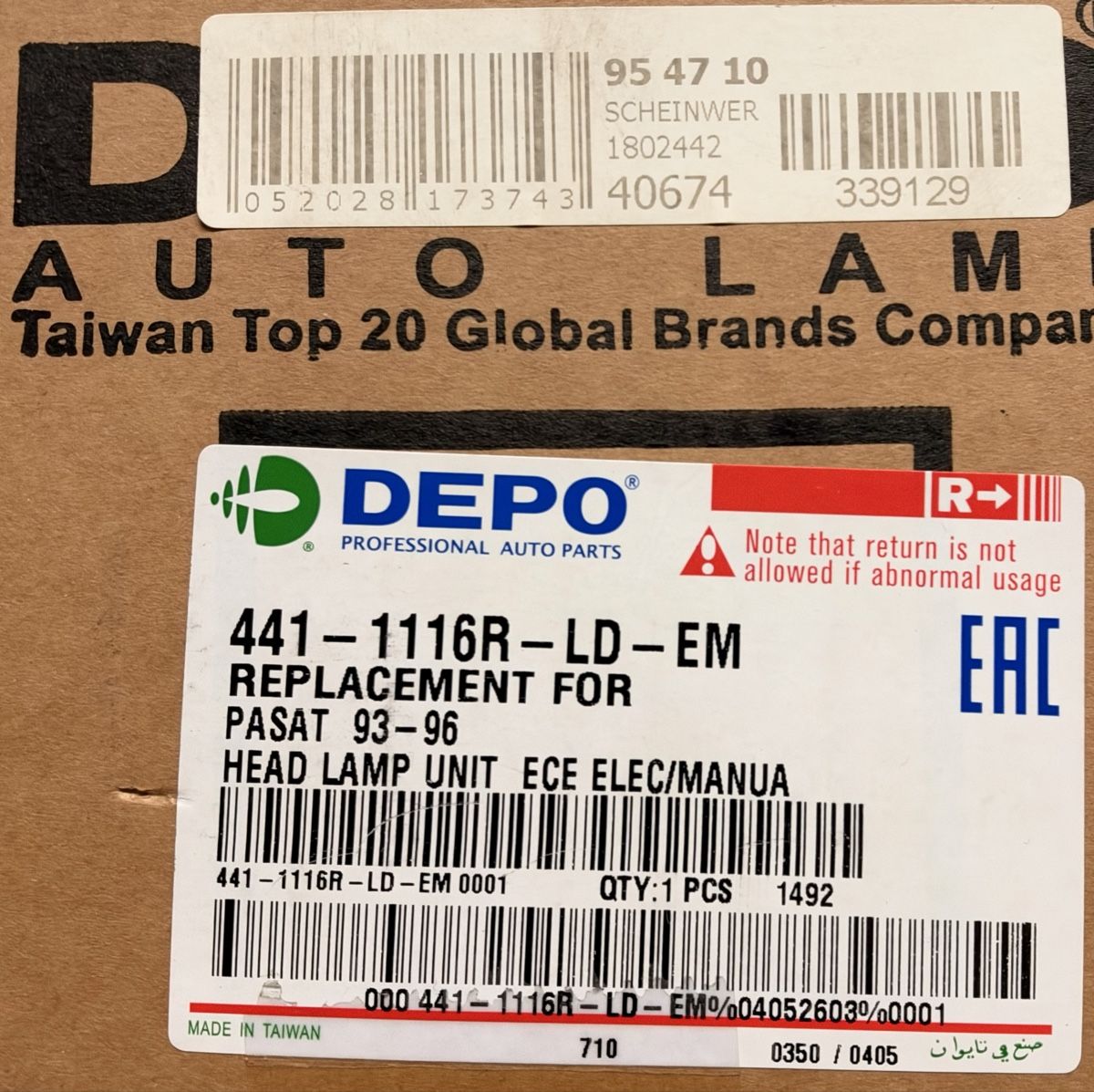 VW Fari: VW Passat 35i Frontleuchten  – Nuovo (secondo la descrizione) da Wangen b. Olten venduto da Miruku_chan 9
