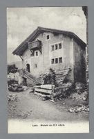 1913, LENS, MANOIR DU XIIe SIÈCLE