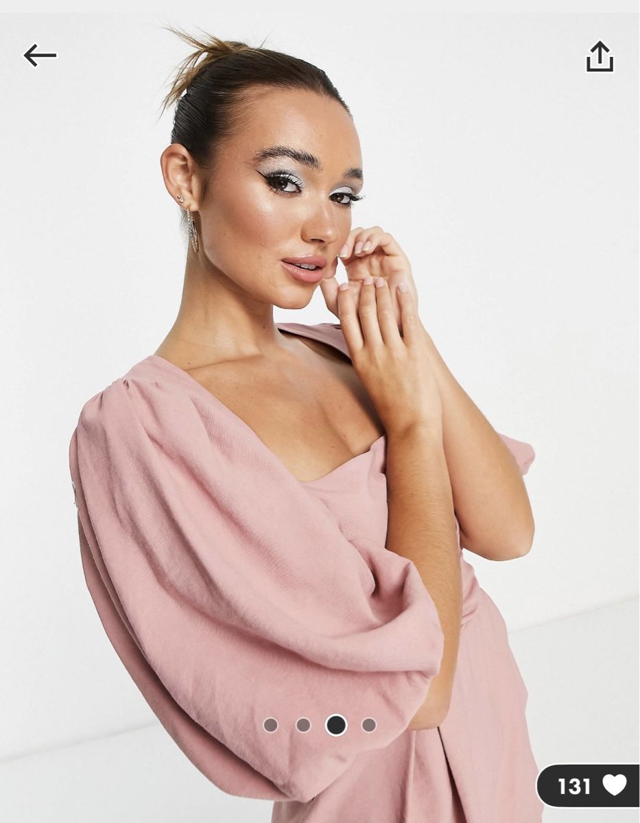 Asos Kleider: Altrosa kurzes Kleid, Gr. 34 – Neu (gemäss Beschreibung) aus Arbon von llaauraa 1