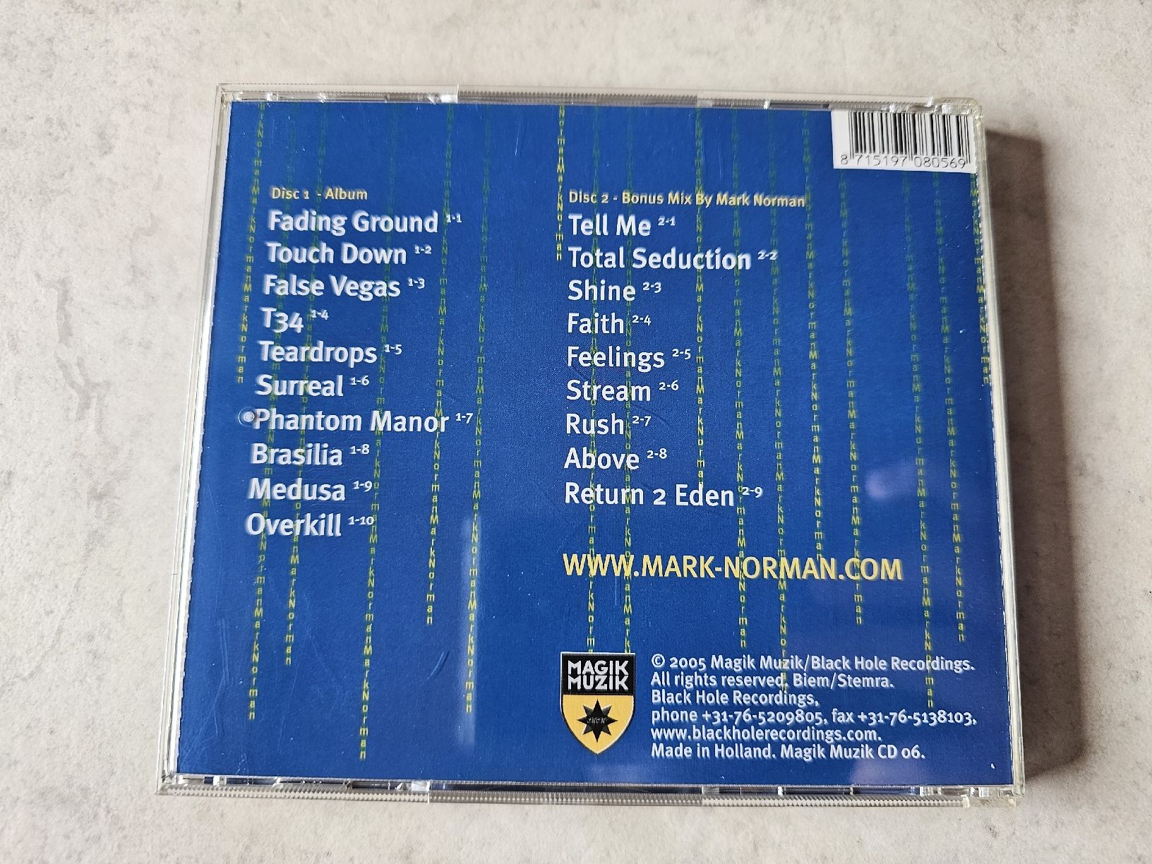 CD: Mark Norman  -  Synchronicity  /  2 CD's – Usato da Schneisingen venduto da backstore24 1