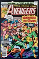 AVENGERS #158 🔑 KEY ISSUE BATTLE WONDER MAN VS VISION 1977