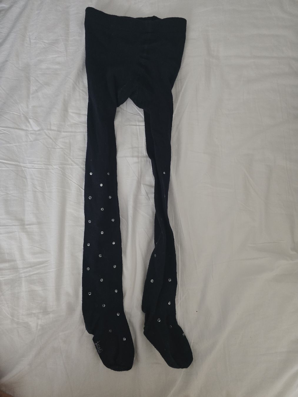 Jacadi Calze & Collant: Sparkly Black Tights  – Usato da bern venduto da gsh_2w9d