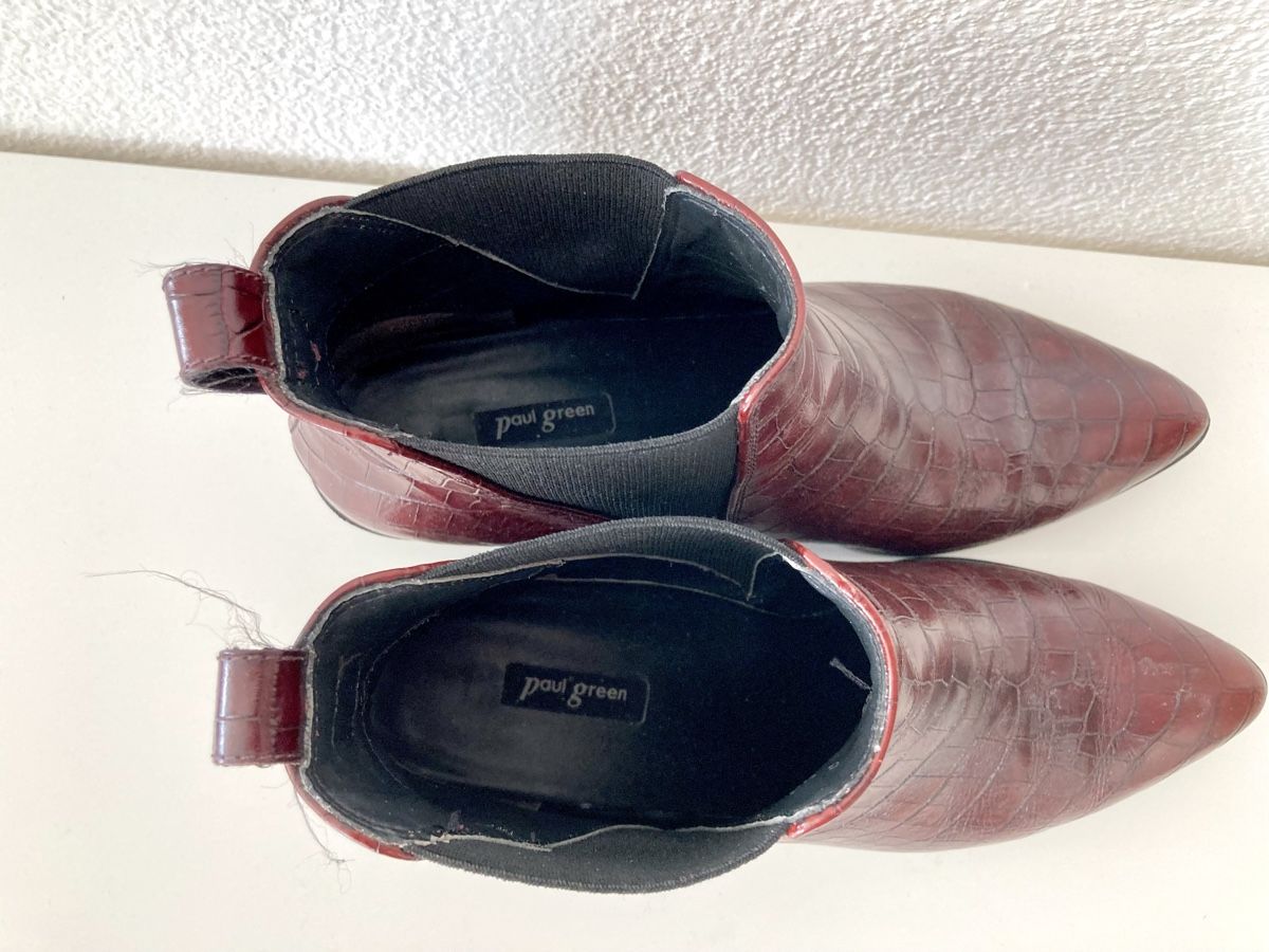 Paul Green Scarpe da donna: Paul Green Leder-Boots - Gr. 6.5 – Usato da Basel venduto da GKA 3