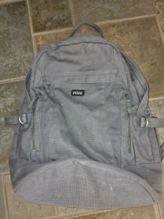 Rücksack aus Hanfstoff von Pure