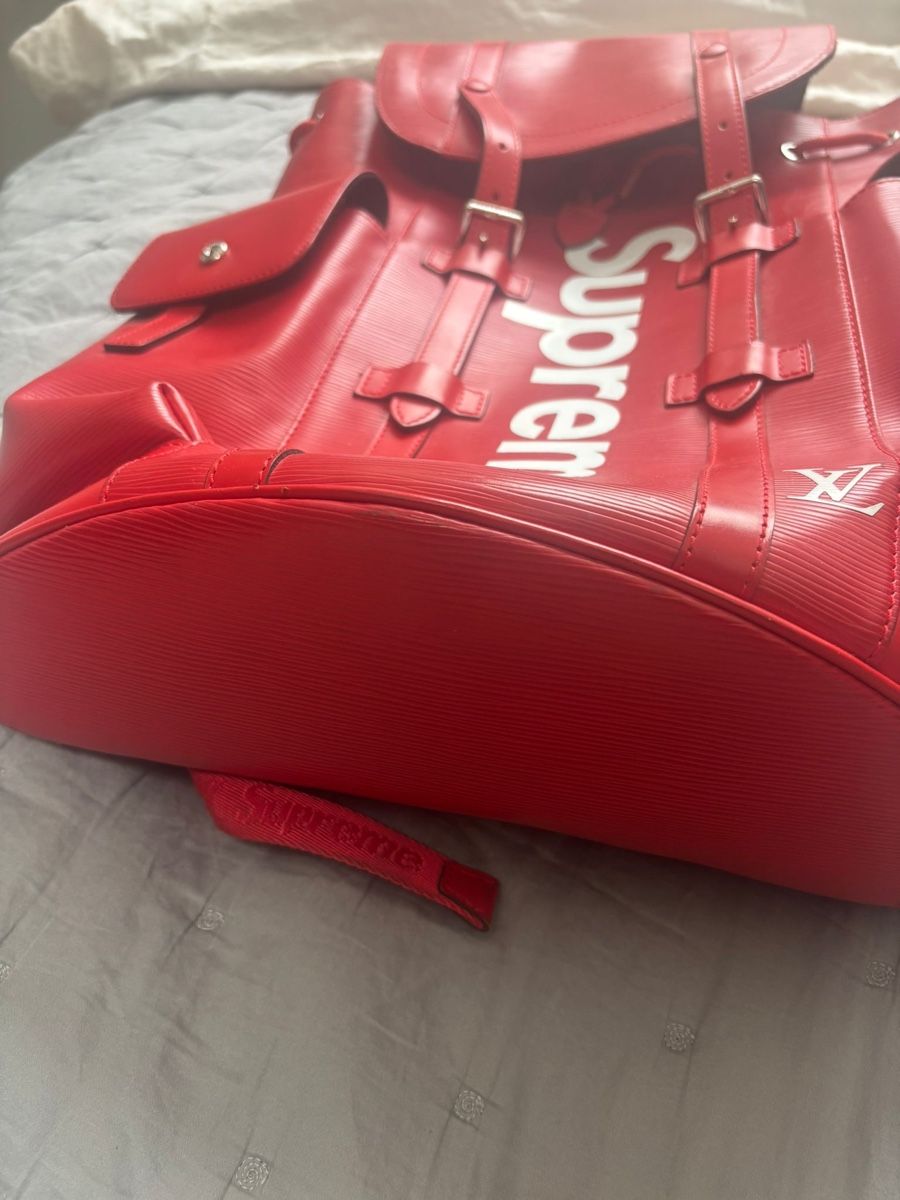 Louis Vuitton Zaini: Supreme x Louis Vuitton Backpack – Usato da Genève venduto da Allhype 6