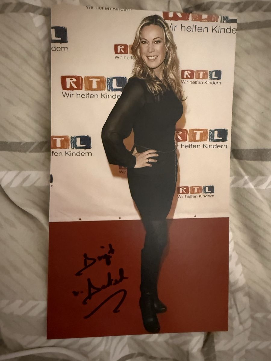 Autografi: Foto Birgit von Bentzel RTL signiert – Usato da Rüschlikon venduto da andi_841