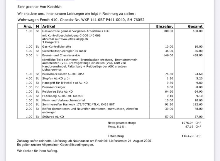 Fendt Camping Fahrzeuge: Fendt 410 Wohnwagen  – Gebraucht aus Schaffhausen von Dimi83 6