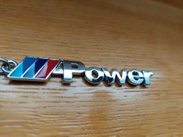 Schlüsselanhänger BMW M Power aus massivem Metall