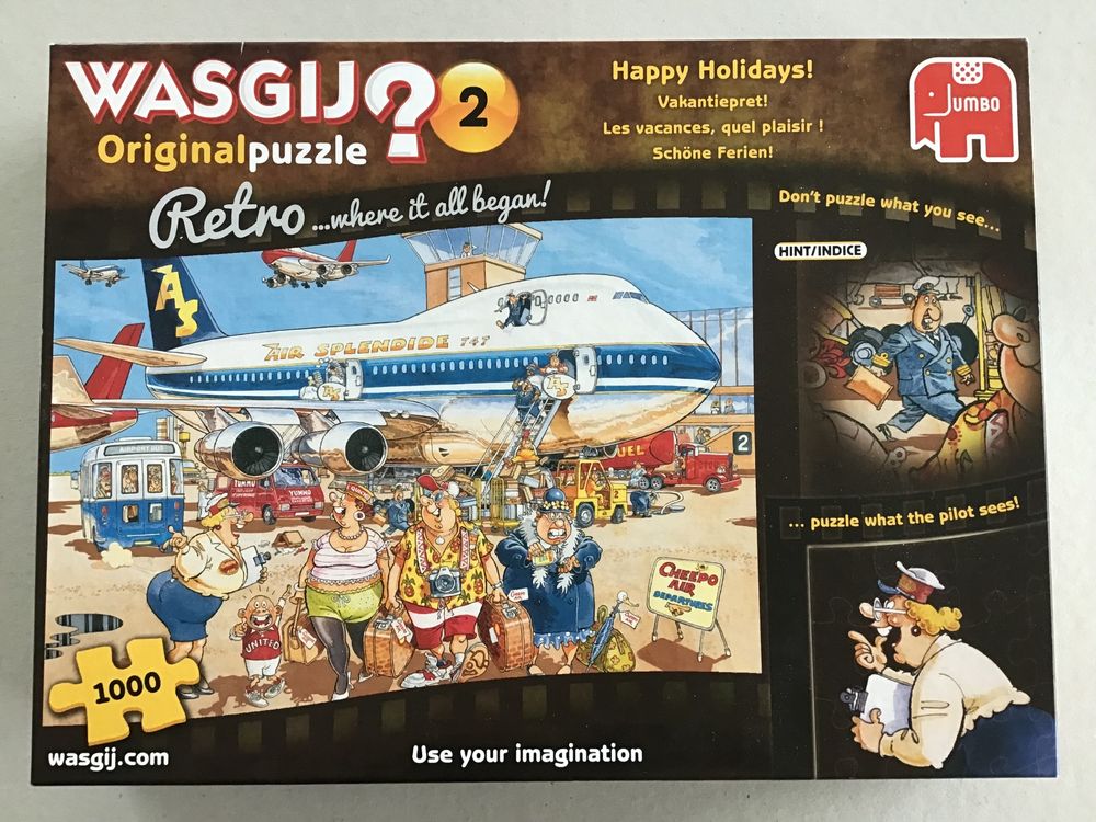 Wasgij Retro Nr. 2 Happy Holidays | Kaufen Auf Ricardo