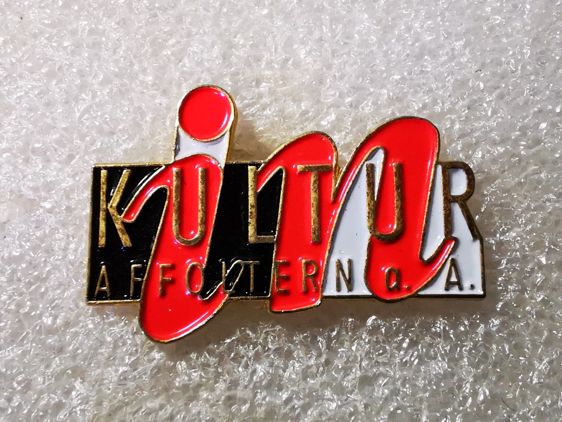 Placchette & Badge: Ansteckpin 25: Kultur in Affoltern a.A. – Usato da Oppligen venduto da Pin-Fall-Shop