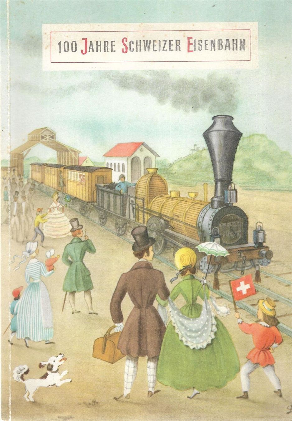 Libri: 100 Jahre Schweizer Eisenbahn – Usato da Bern venduto da Grindelwaldaus