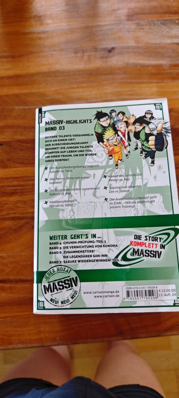 Comics: Naruto Manga Massiv, 02-04 – Gebraucht aus Muttenz von b.aliesch 5
