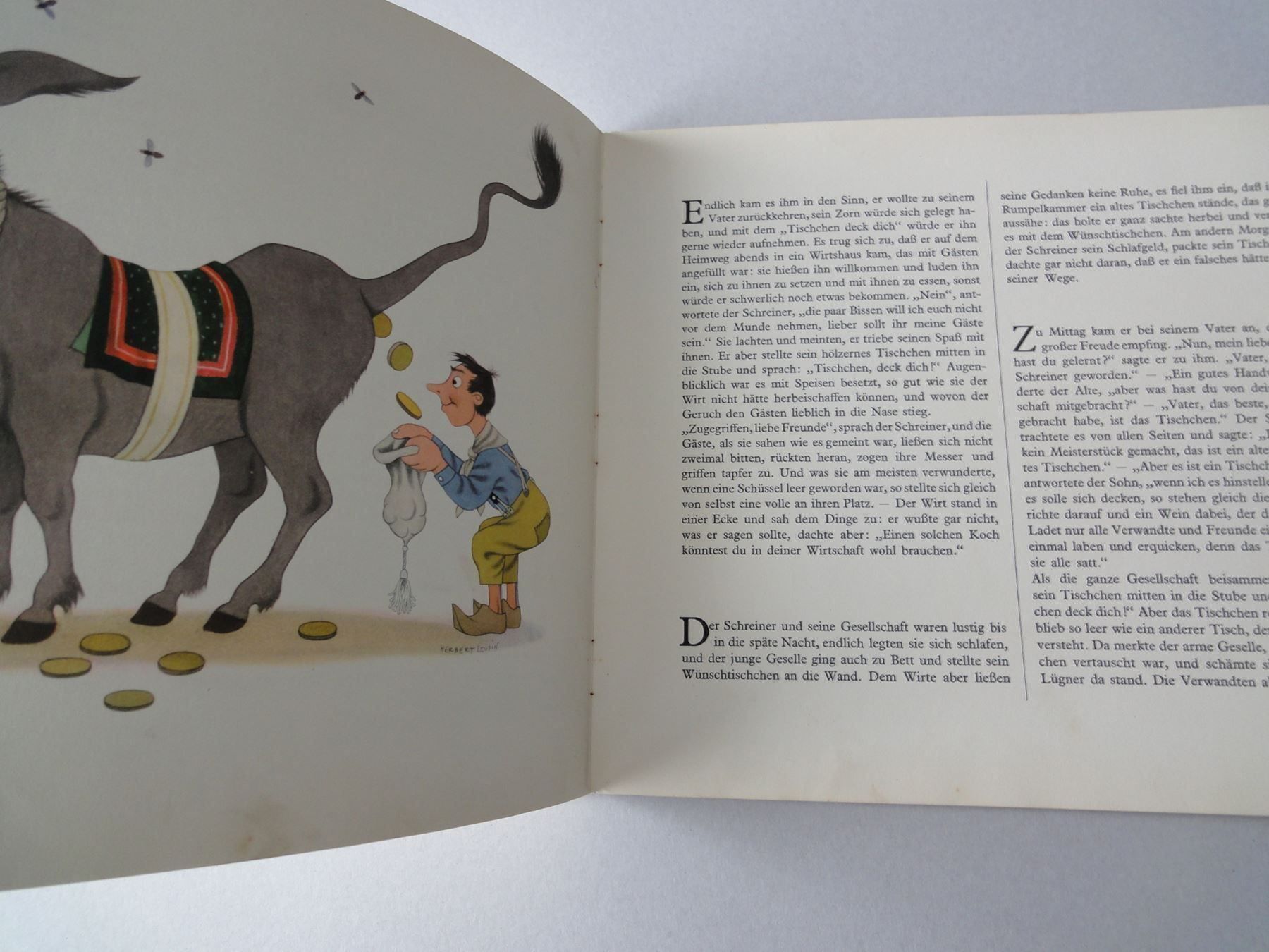 Libri: Tischlein deck dich - Herbert Leupin – Usato da Chur venduto da omonia 7