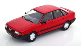 Audi 80 B3 Typ89 1986-1991 rot / schwarz    1:18 von Triple9