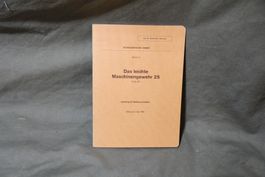 leichtes Maschinengewehr LMG 25, Anleitung Waffenmechaniker