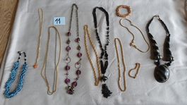 Lot diverser Modeschmuck