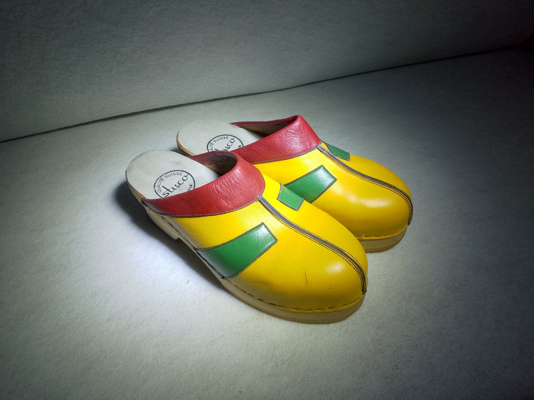 Scarpe da uomo: Schweizer Stuco Holz Zoggeli, Clogs, Garten Schuhe – Nuovo e nell'imballaggio originale da mümliswil venduto da muemellian