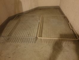 Wäschekorb Kleiderkorb Metallkorb