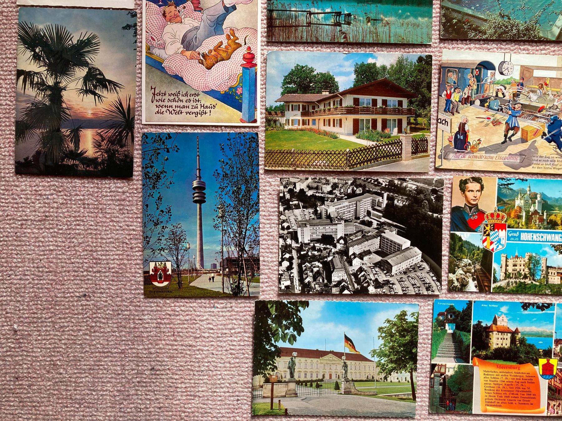 Ansichtskarten: 24 Ansichtskarten Deutschland, aus den Jahren 1954 - 1982 – Gebraucht aus Lütisburg von wiesenpippau 3