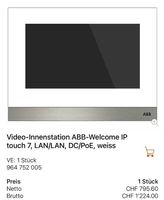 ABB Welcome IP 7" weiss