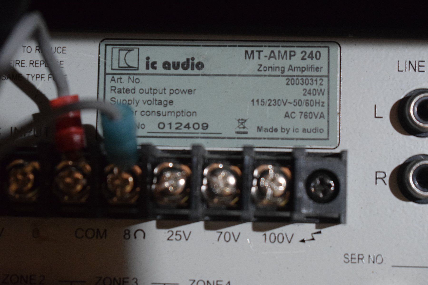 Amplificatori: ic audio MT-AMP240 Amplifer – Usato da Zürich venduto da Brockito 6