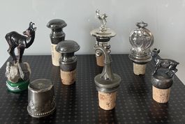 Dekor-Weinkorken, Stopfen m.Motiven 8 Stück