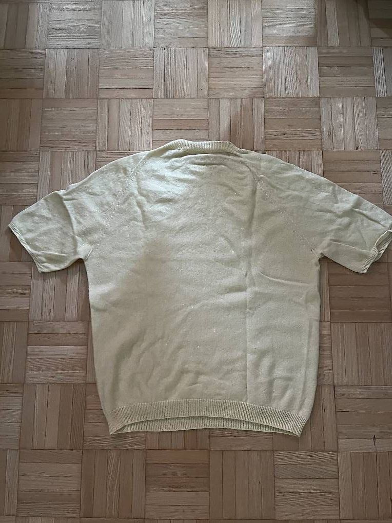 Pulls & Sweat-shirts: Pullover kurzarm buttergelb Grösse S, 100% Wolle – D'occasion à Zürich par rit_g825 1