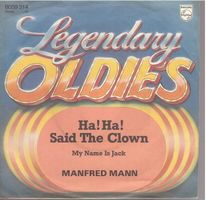 Manfred Mann  --  Ha Ha said the Clown   Single7