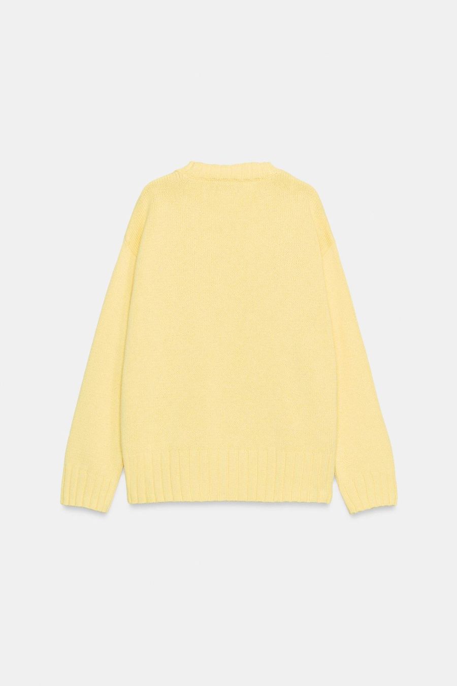 Zara Maglioni & Felpe: ZARA Damen Pullover Strickpullover gelb Rundhals M NEU – Nuovo e nell'imballaggio originale da Rotkreuz venduto da ILURENA 4