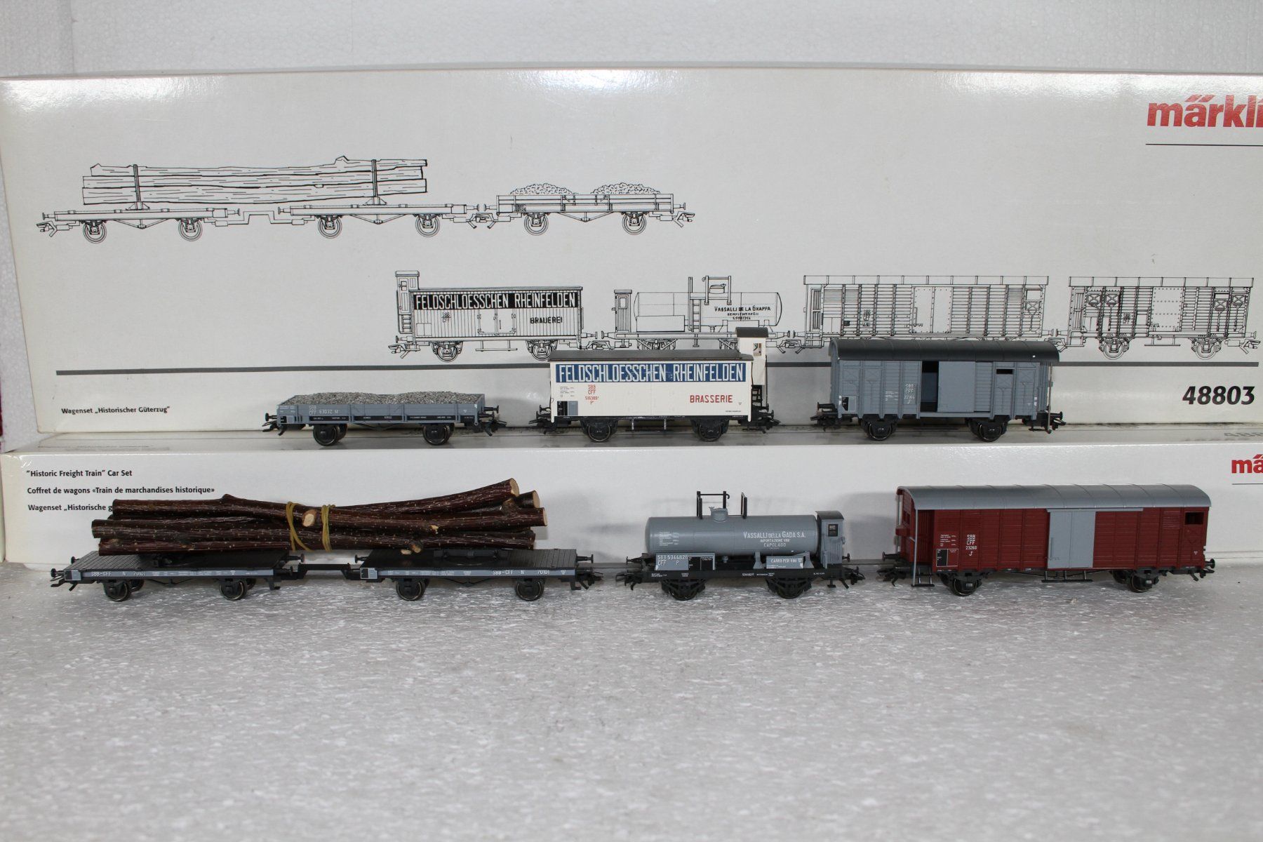 Märklin Modelleisenbahnen: Märklin 48803 SBB Historischer Güterzug – Gebraucht aus Triesen von cor_62ts 1