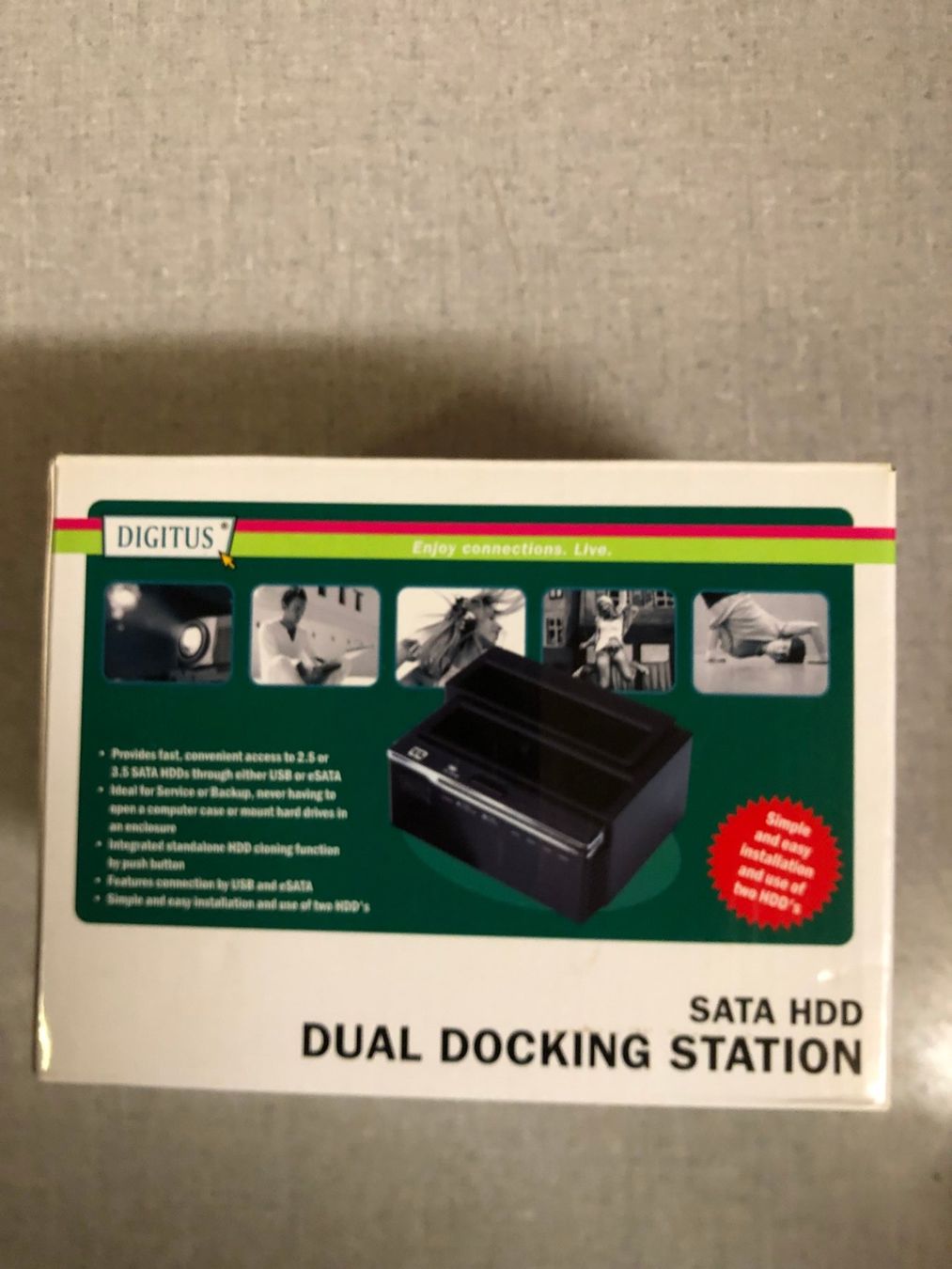 Docking station: DUAL Docking Station DA-70544 / HDD-Sata II – Usato da Bern venduto da Fireblades 7
