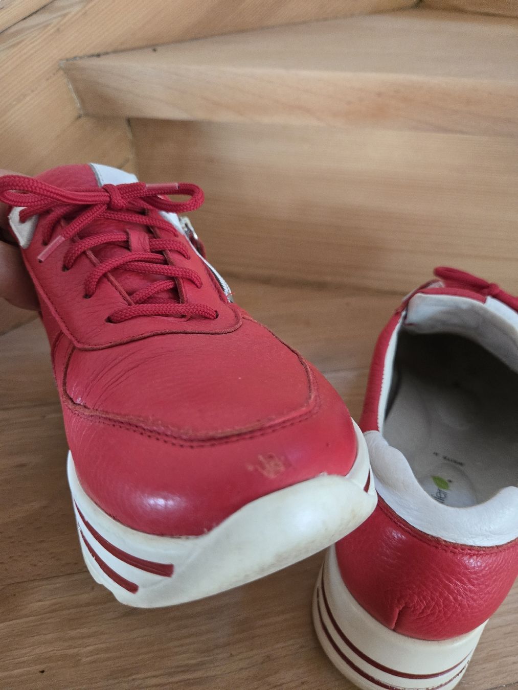 Scarpe da donna: Waldläufer Halbschuhe rot - Grösse 40  – Usato da Unterterzen venduto da elebo 7