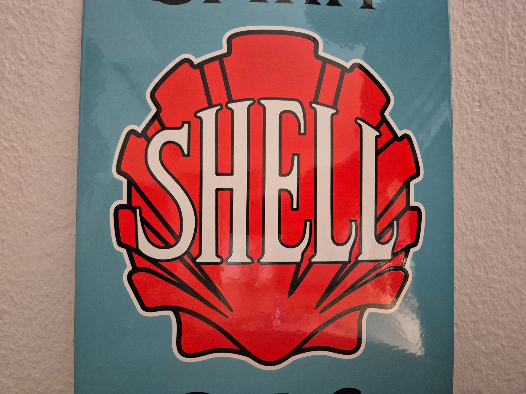 Shell Schilder: Emailschild Shell Logo Tankstelle Tanksäule Emaille Schild – Gebraucht aus Neuhausen von rraayy 2