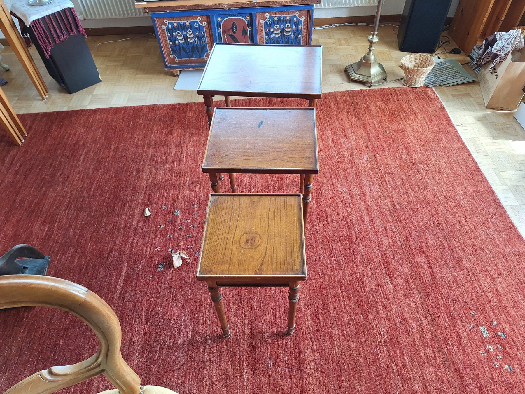 Set de table et chaises: Satztische 2, dreiteilig – D'occasion à Zollikofen par jan_rv69