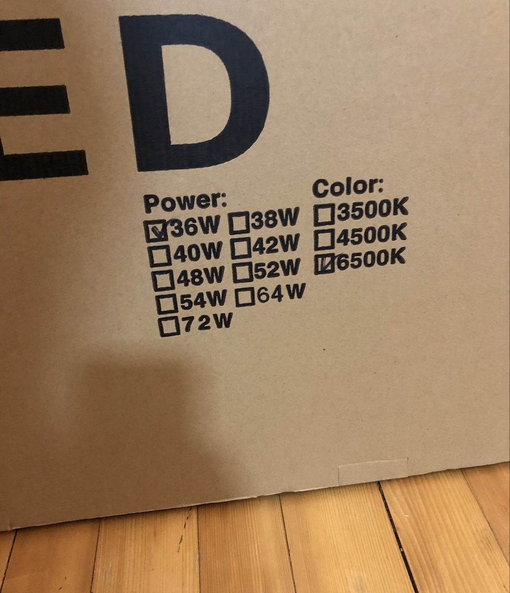 Kronleuchter & Deckenlampen: LED Panel Light 36W 6500K Brand New – Neu (gemäss Beschreibung) aus Seuzach von Wolf936 1