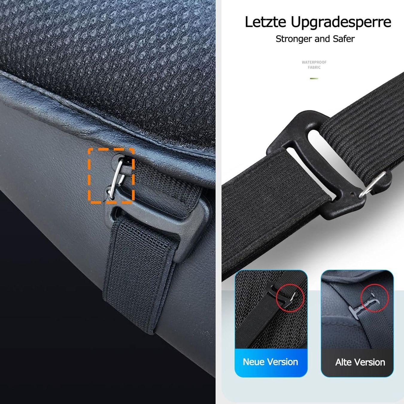 Cuscini: Motorrad 3D Gel Sitzkissen – Nuovo e nell'imballaggio originale da Châtelaine venduto da topshop.switzerland 7