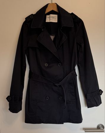OPUS Trenchcoat Gr. 36 Damen Dunkelblau