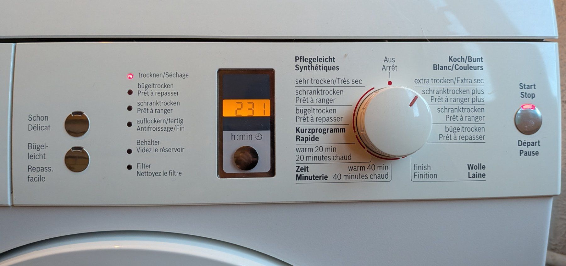 Bosch Asciugatrici: Wäschetrockner BOSCH Logixx7 Sensitive – Usato da Zürich venduto da lxndr 1