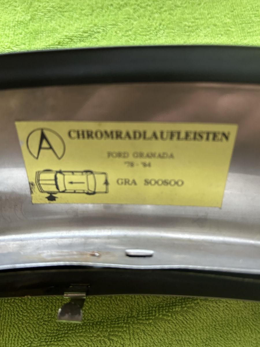 Ford Tutti i ricambio: Ford Granada Radlaufchrom – Usato da Trimbach venduto da Taunusteile 3