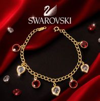 Swarovski Armband Vintage, 18k vergoldet neu & original