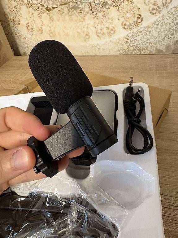 Microfoni: Kit vidéo : microphone trépied éclairage led – Nuovo (secondo la descrizione) da Conthey venduto da arn_bv7m 2