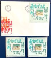 1984 Portugal Olym.Spiele Los Angeles FDC + Blocks ** ET €35
