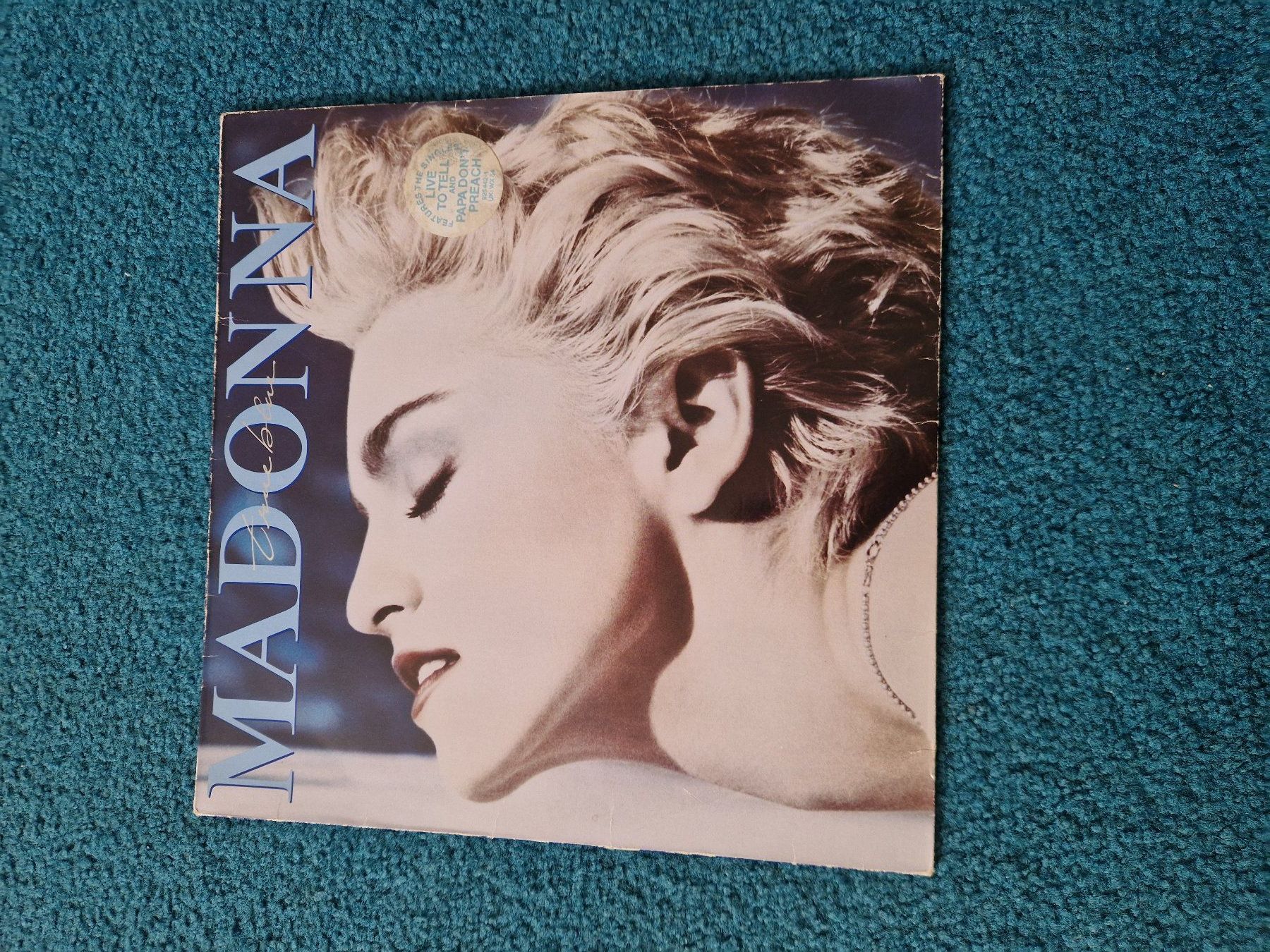 Dischi in vinile: LP Madonna "True blue" – Usato da Aefligen venduto da Akoni