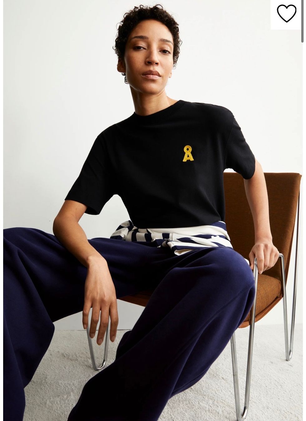 Armedangels T-shirt: ARMEDANGELS TARJAA ICONIC Å - Basic T-shirt - black – Usato da Flims Dorf venduto da jol_7fq8