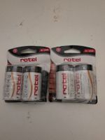 Batterien 2x2 Stück. D